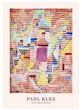 Klee With the Entrance - Art Print